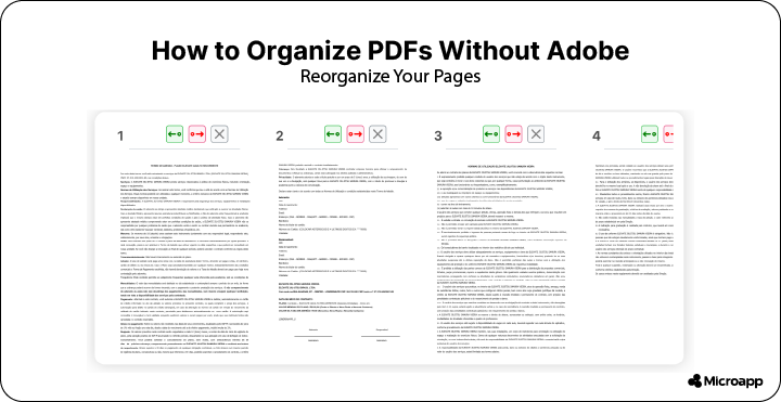 organizing pdfs without adobe