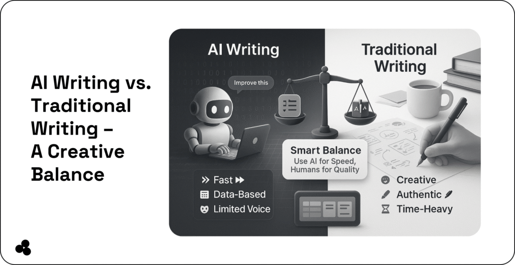 ai writing vs traditional writing