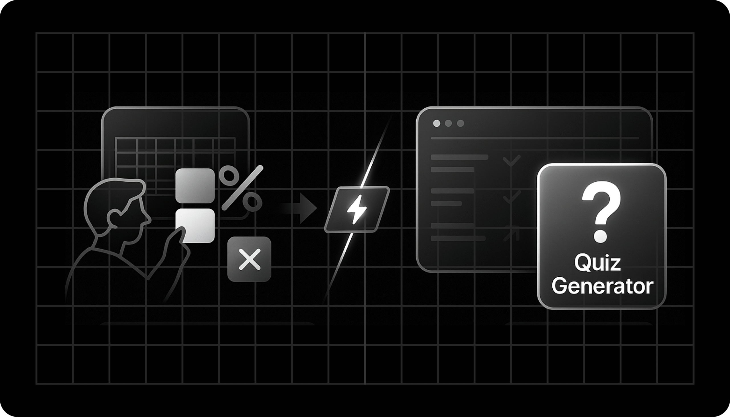 build a quiz generator app